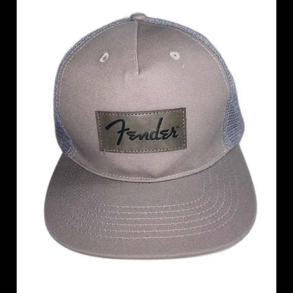 Fender Musical Instrument Corp SnapBack Gray Truckers Cap. LNWOT - Picture 1 of 10